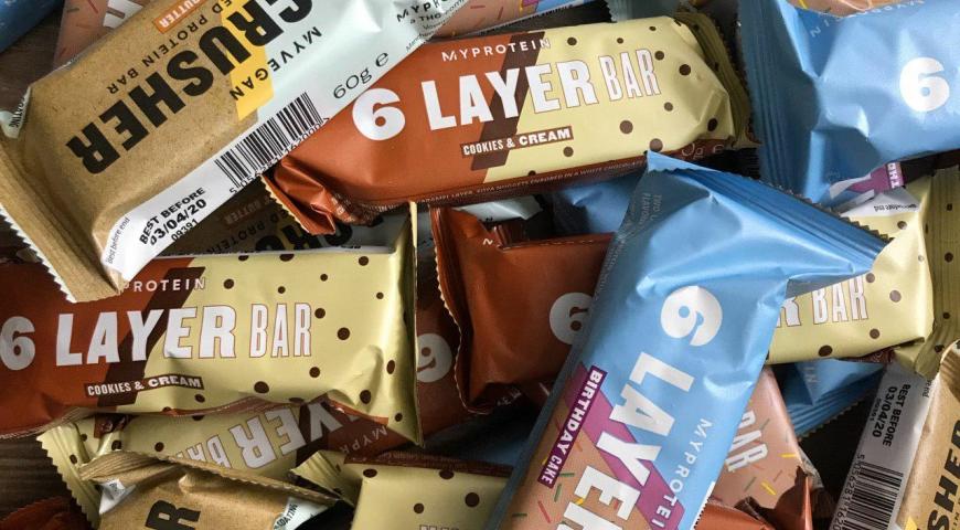 Протеиновые батончики Myprotein 6 Layer Bar