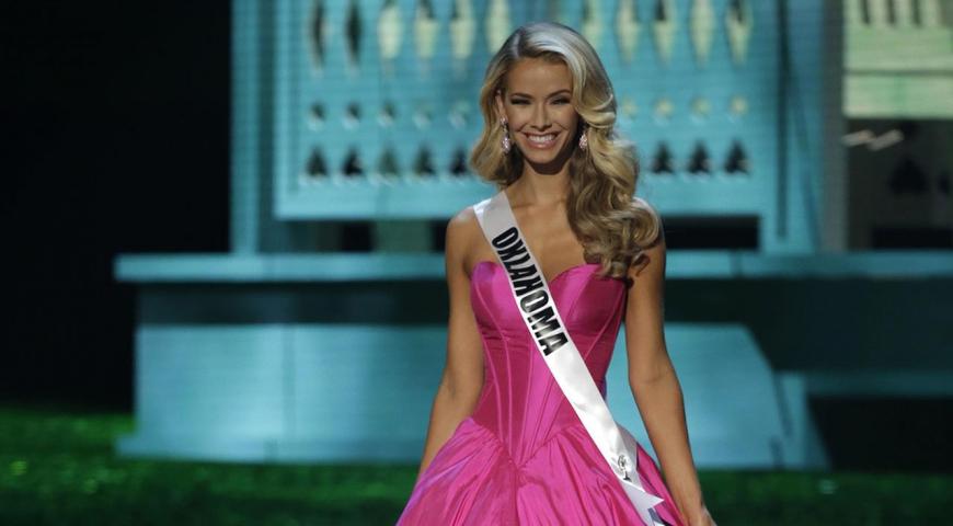 Победительнца мисс США 2015 Оливия Джордан бывший фитнес тренер