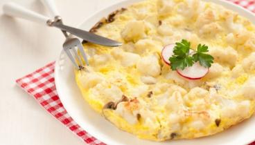 Омлет с овощами