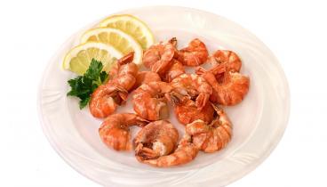 Креветки отварные
