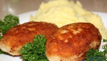 Куриные котлеты с сыром