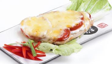 Куриные отбивные сыром и п...