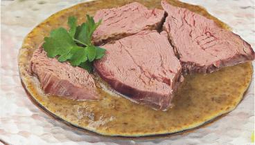 Отварная телятина