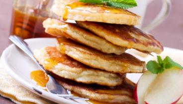 Яблочные оладьи (117 кк на...