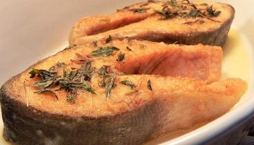 Отварная горбуша