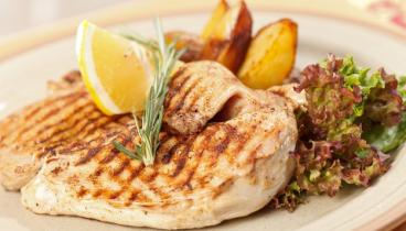 Куриная грудка на гриле