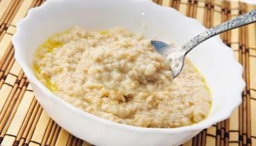 Овсяная каша на молоке