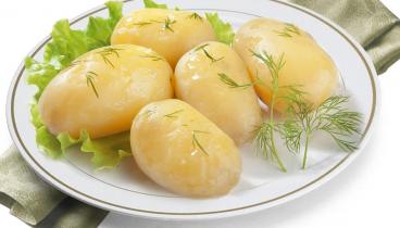 Отварной картофель