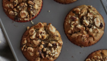 Маффины с грушей