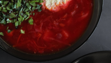 Борщ веганский