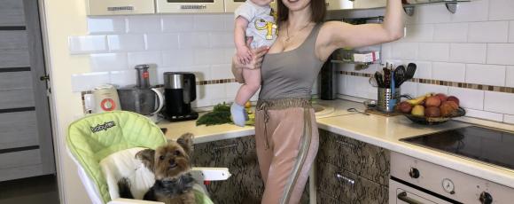 Тренировка для мам в декрете