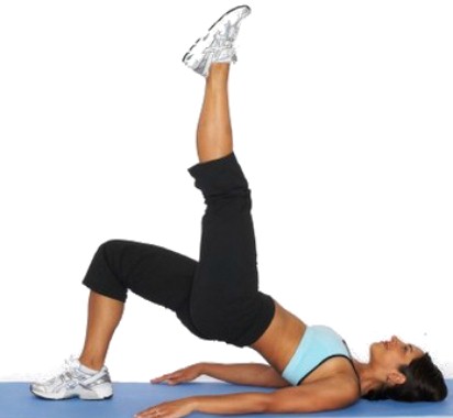 подъем ноги вверх